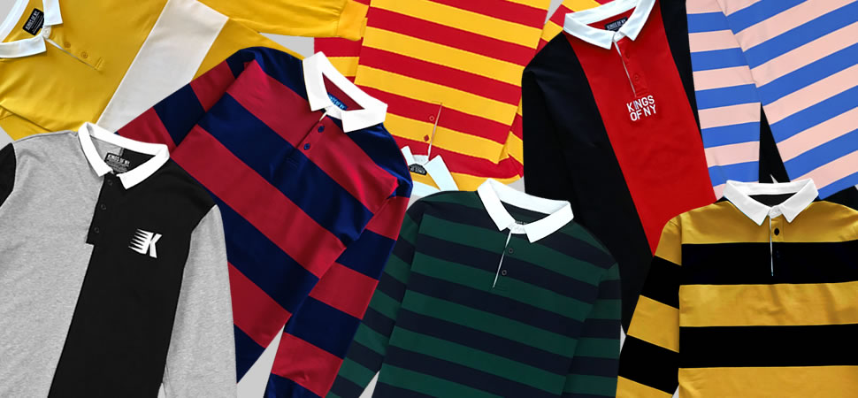 Mens Striped Rugby Shirts