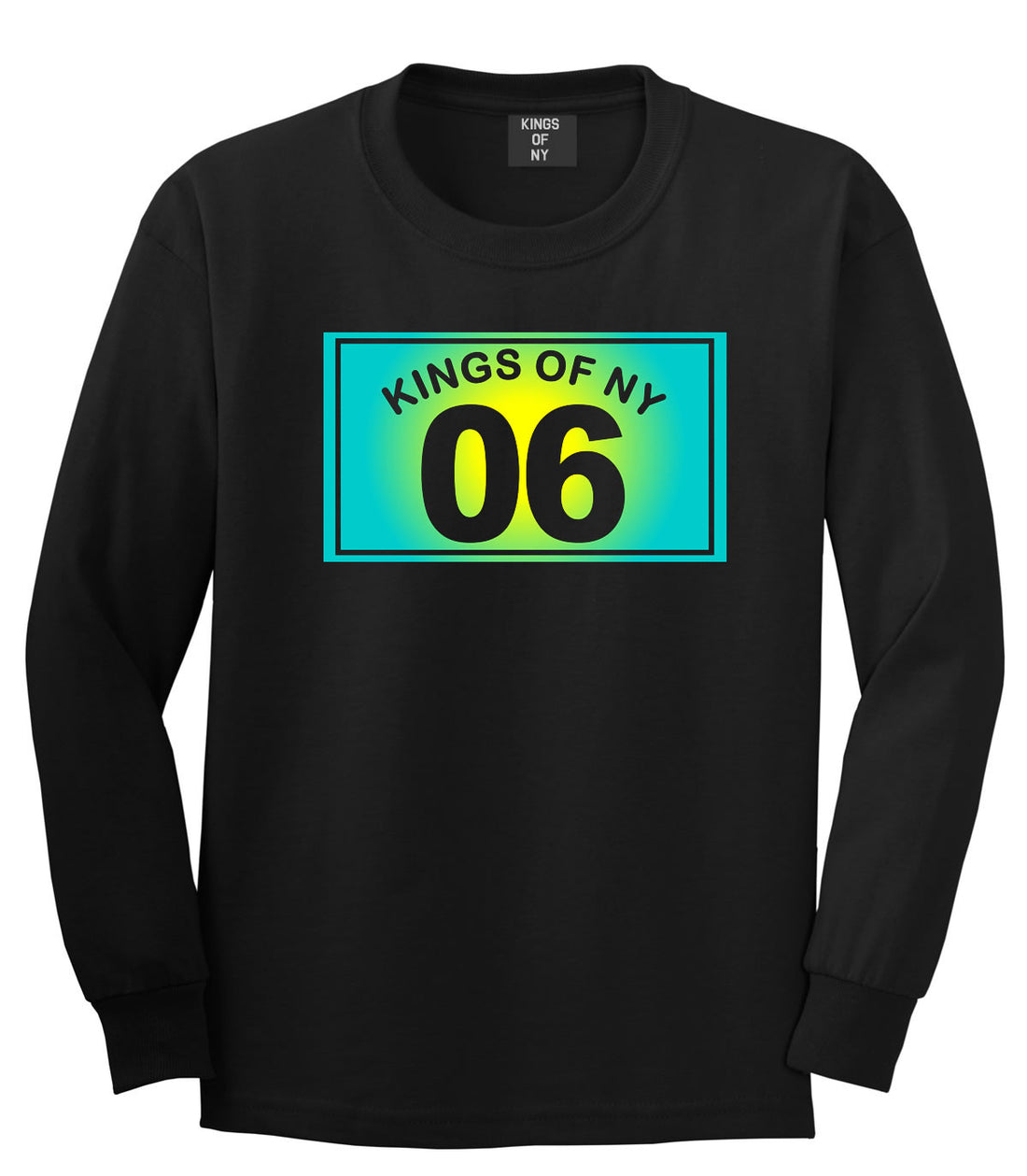 06 Gradient 2006 Boys Kids Long Sleeve T-Shirt in Black by Kings Of NY