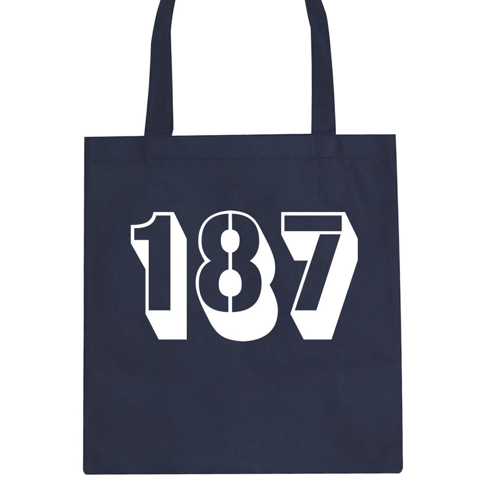 187 Homicide Police Code Tote Bag by Kings Of NY
