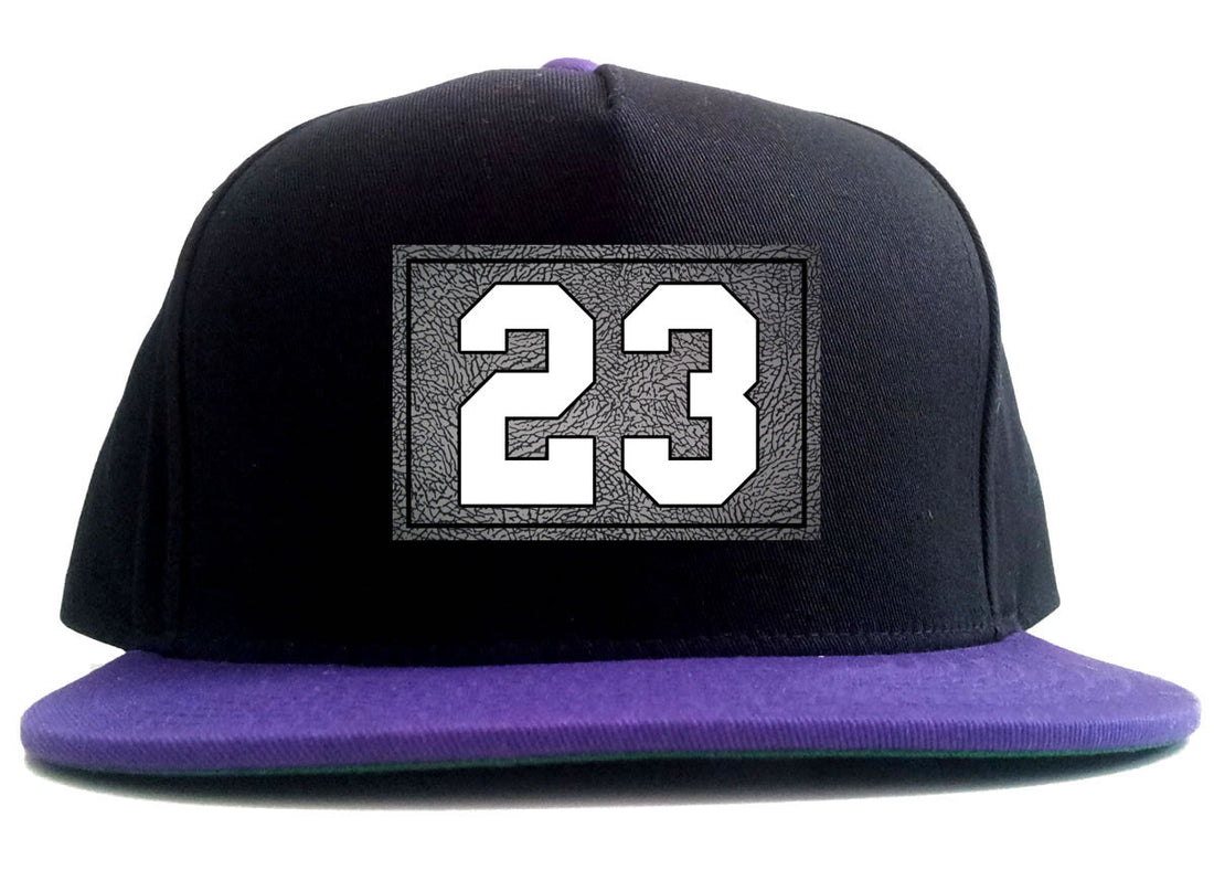 25 Cement Jersey 2 Tone Snapback Hat By Kings Of NY