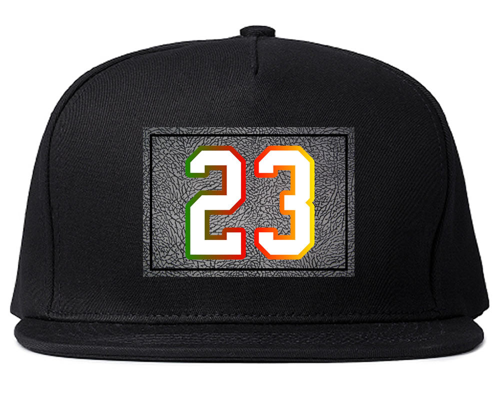 23 Cement Print Colorful Jersey Snapback Hat By Kings Of NY