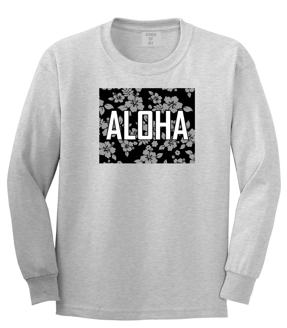 Aloha Hawaiian Pattern Long Sleeve T-Shirt