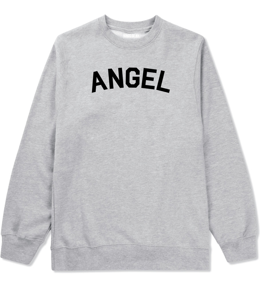 Angel Arch Good Crewneck Sweatshirt in Grey