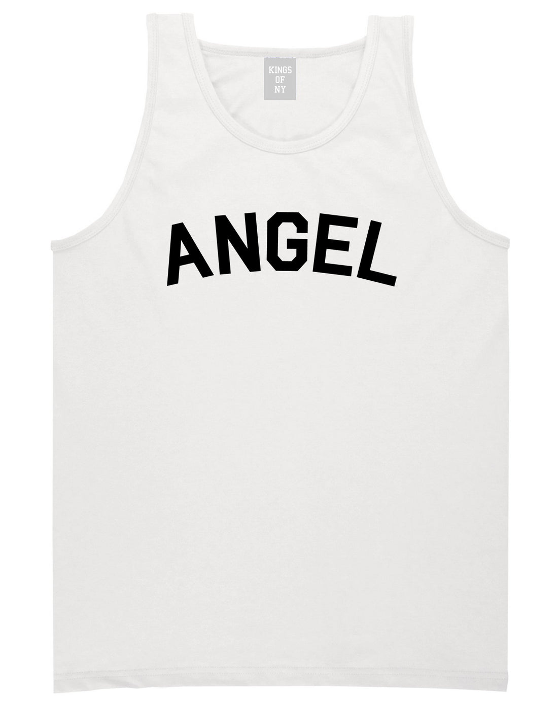 Angel Arch Good Tank Top Shirt in White