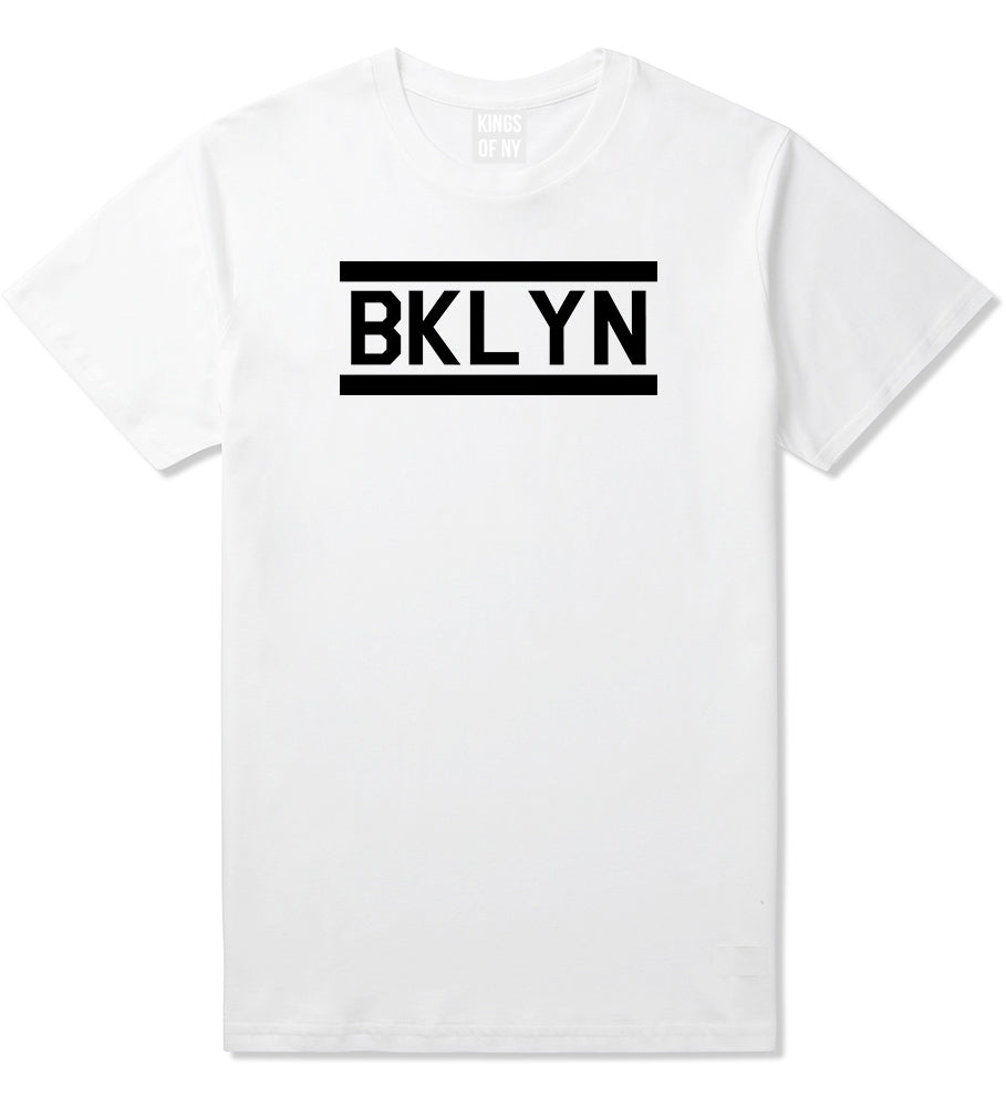 BKLYN Brooklyn Mens T-Shirt White by Kings Of NY