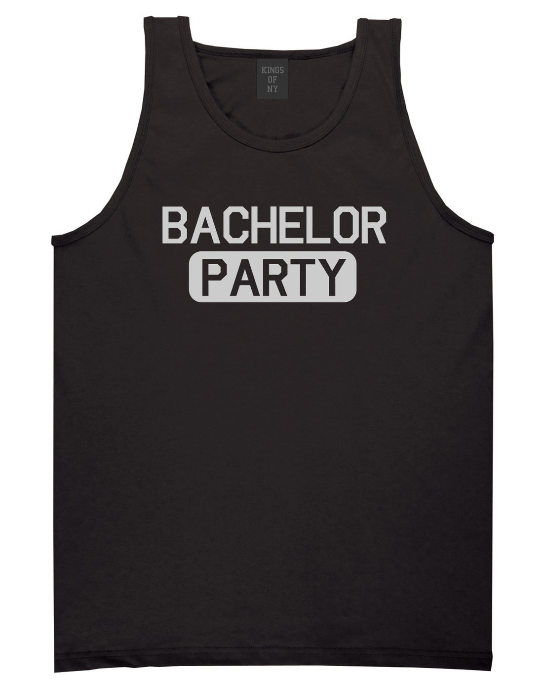 Bachelor Party Black Tank Top Shirt by Kings Of NY
