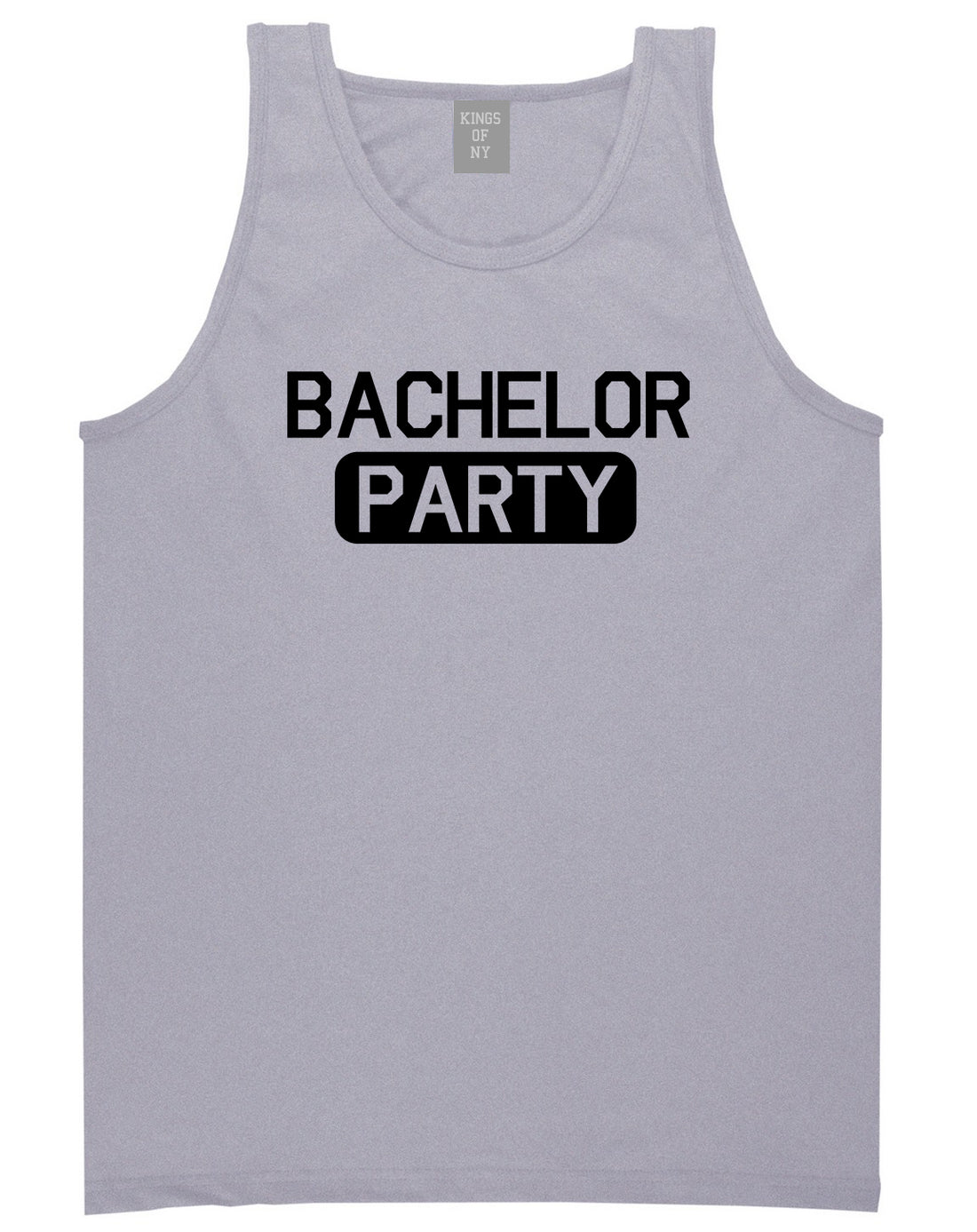 Bachelor Party Grey Tank Top Shirt by Kings Of NY