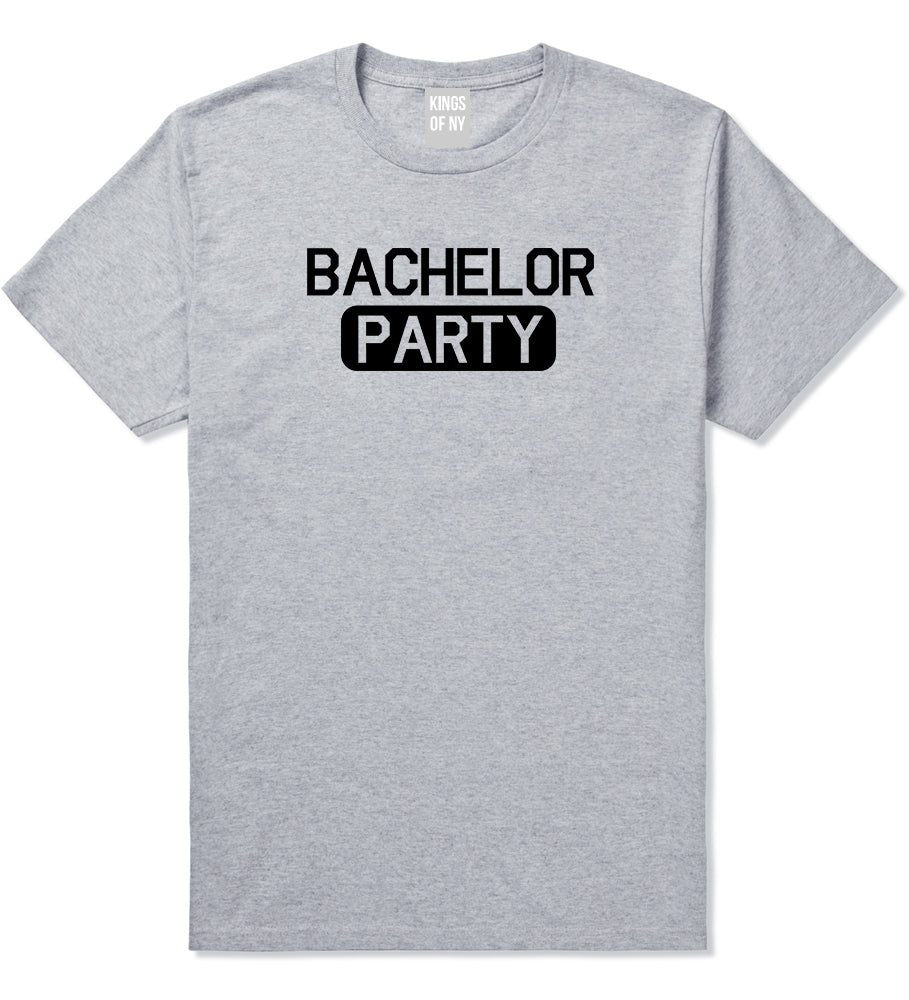 Bachelor Party Grey T-Shirt by Kings Of NY