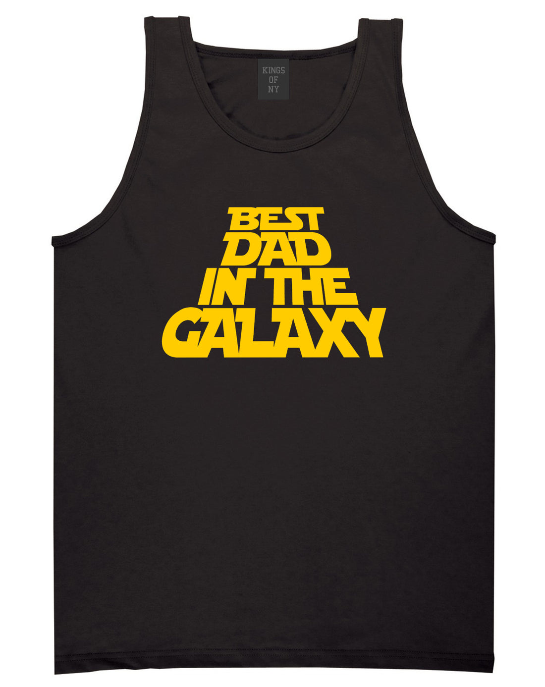 Best Dad In The Galaxy Mens Tank Top T-Shirt Black