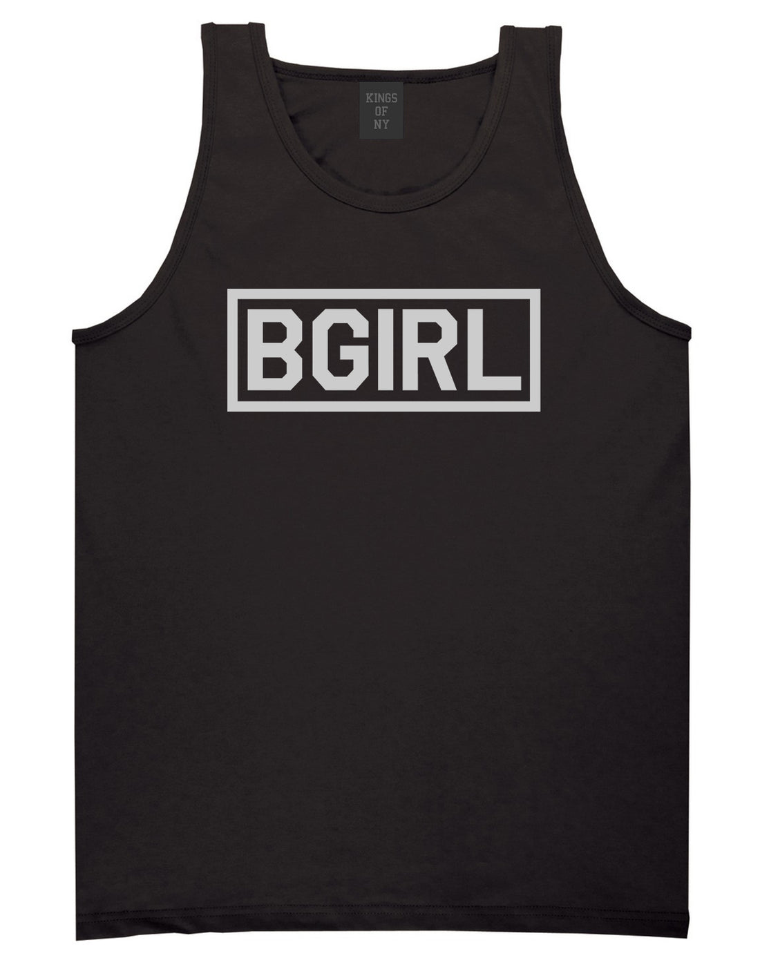 Bgirl Breakdancing Black Tank Top Shirt by Kings Of NY