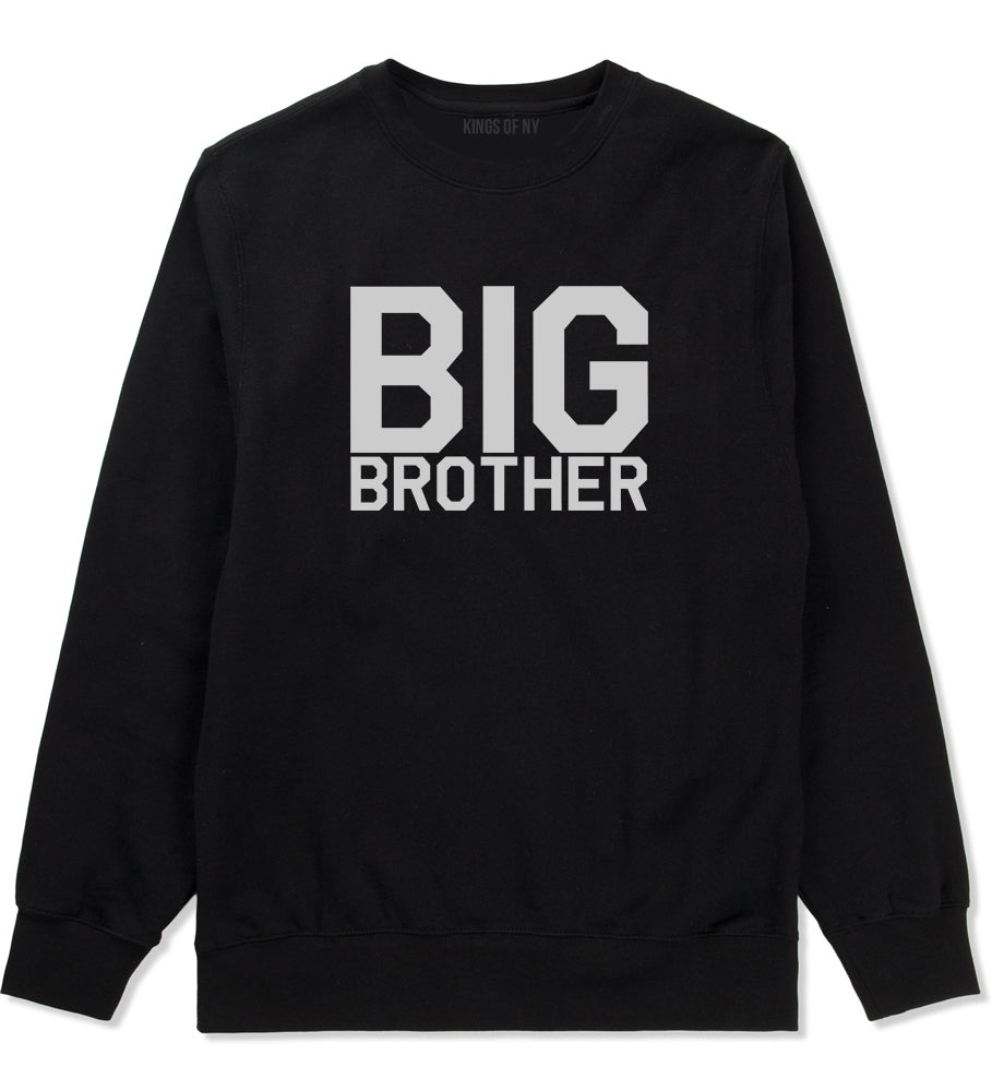 Big Brother Black Crewneck Sweatshirt by Kings Of NY