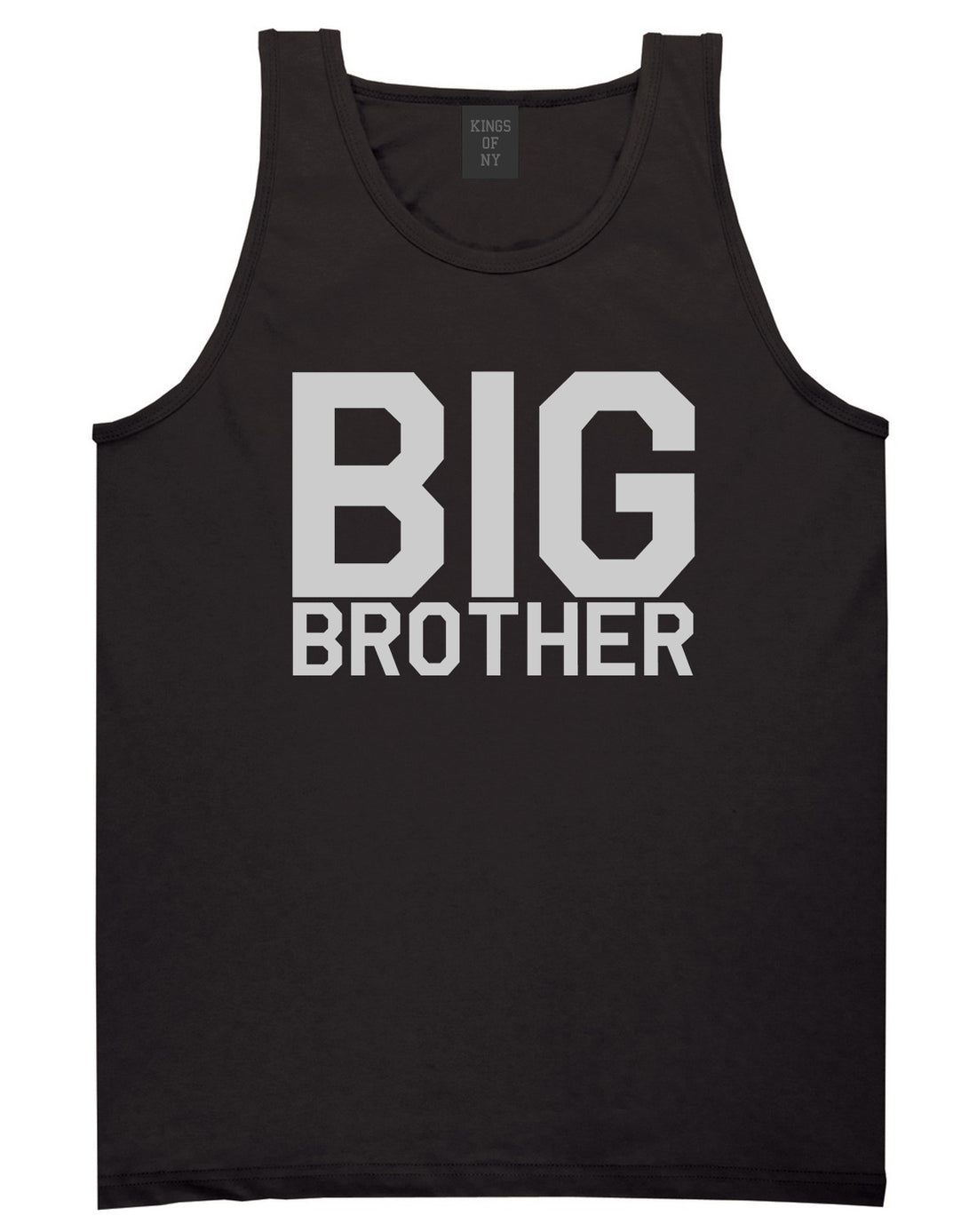 Big Brother Black Tank Top Shirt by Kings Of NY