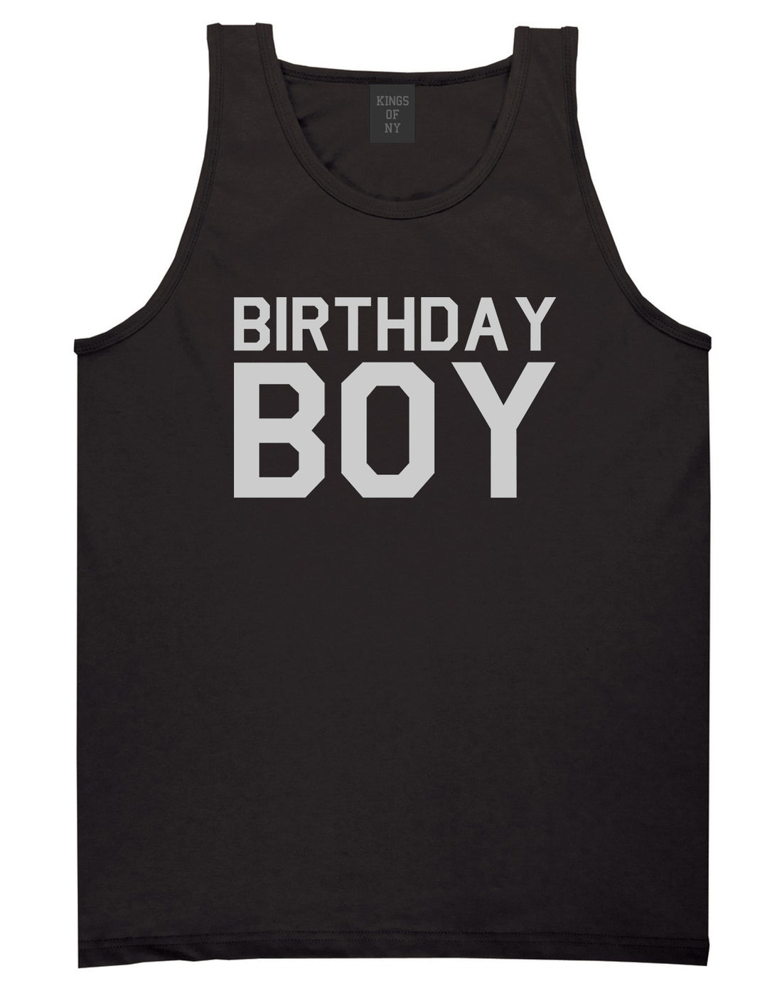 Birthday Boy Black Tank Top Shirt by Kings Of NY