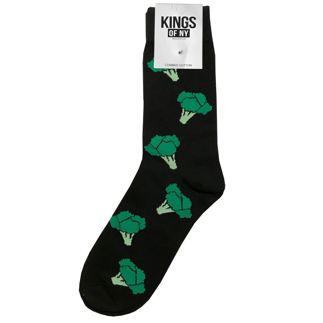 Black Broccoli Vegan Food Mens Socks