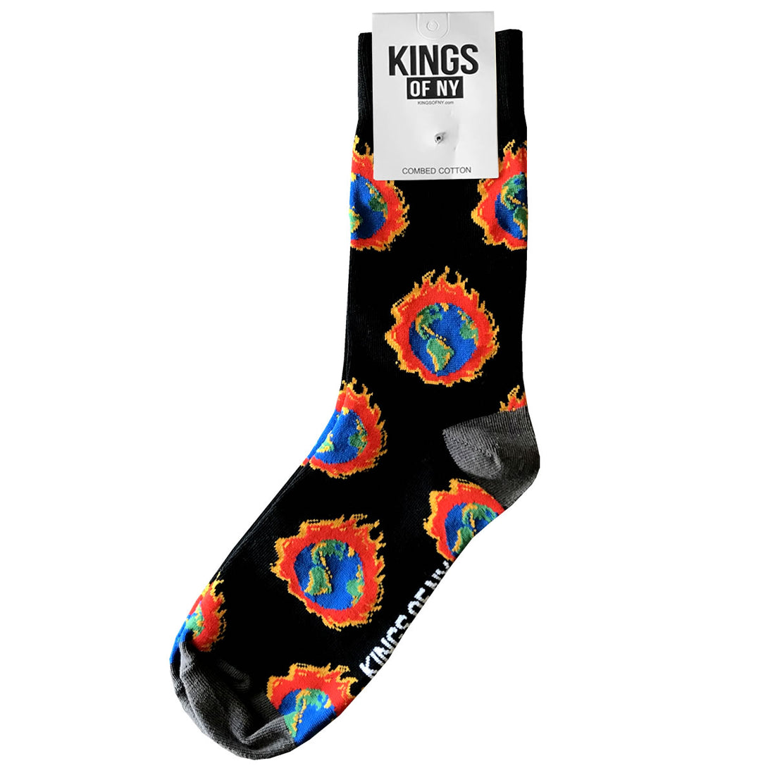 Burning Earth Mens Socks