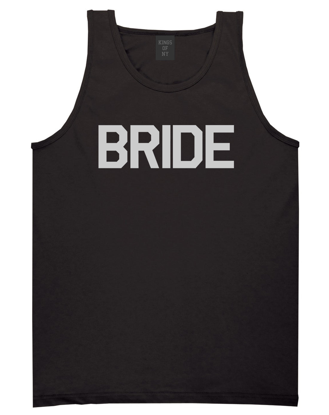 Bride Bachlorette Party Black Tank Top Shirt by Kings Of NY