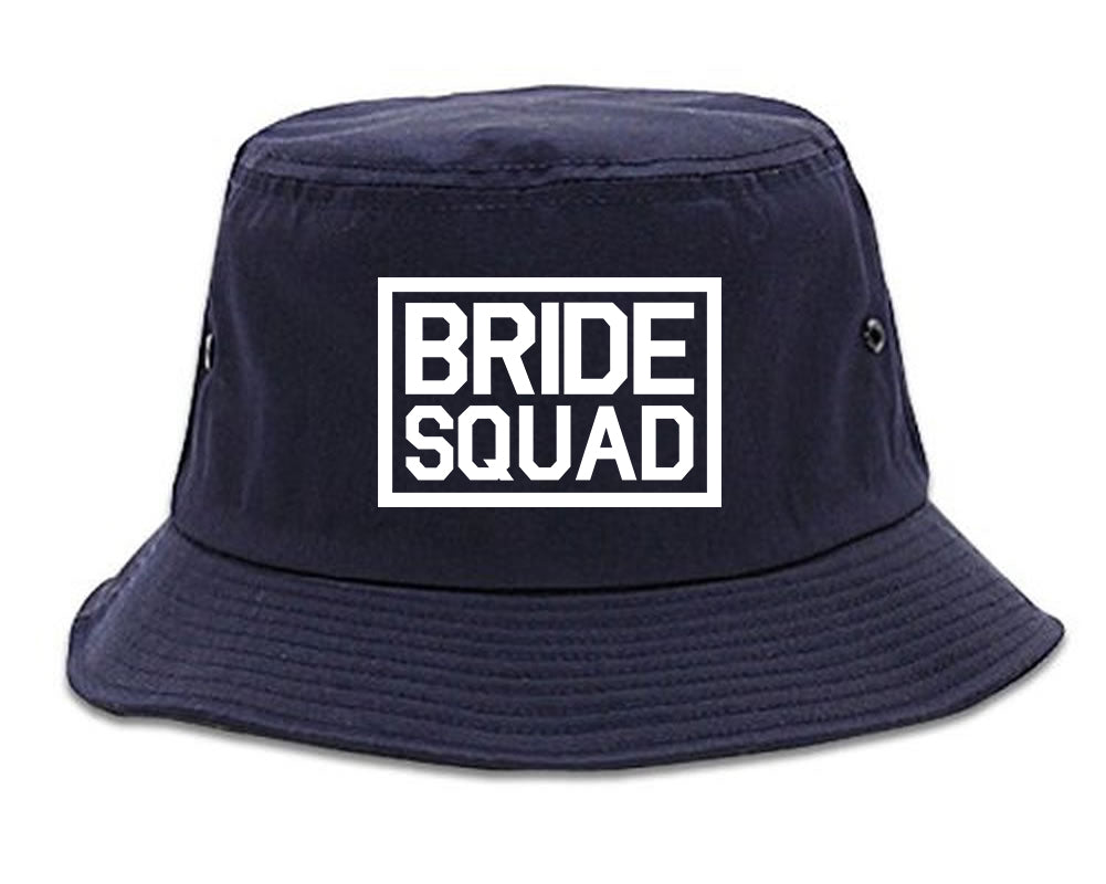 Bride Squad Bachlorette Party Bucket Hat Blue