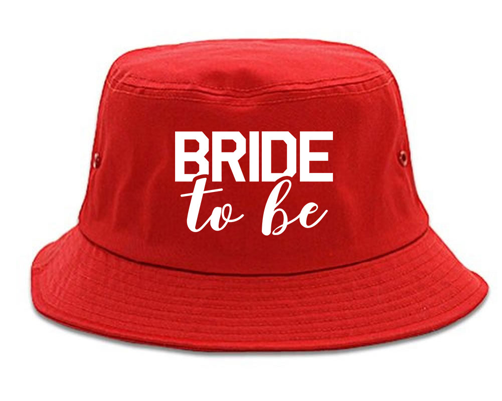 Bride To Be Bucket Hat Red