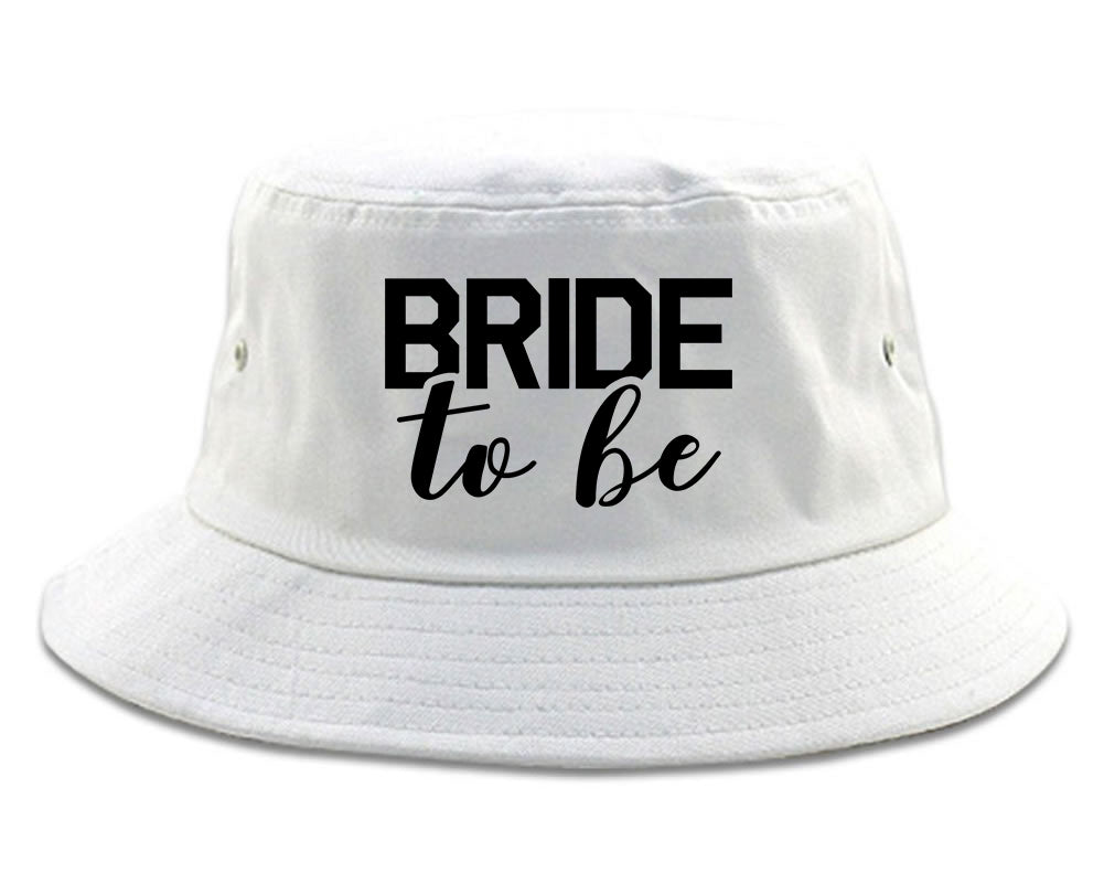 Bride To Be Bucket Hat White