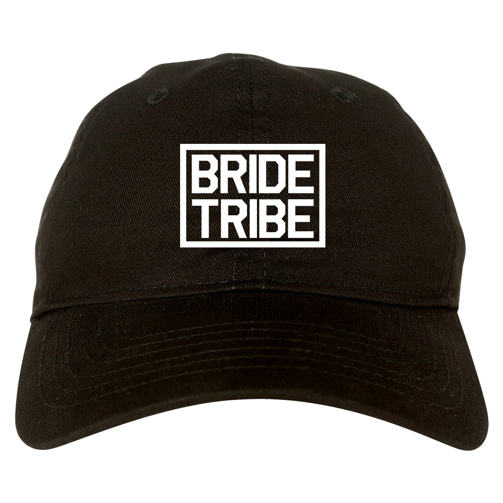 Bride Tribe Bachlorette Party Dad Hat Baseball Cap Black