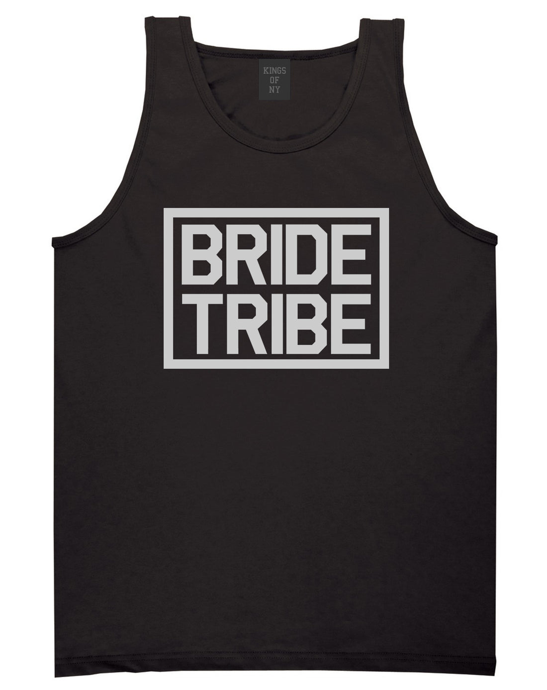 Bride Tribe Bachlorette Party Black Tank Top Shirt by Kings Of NY