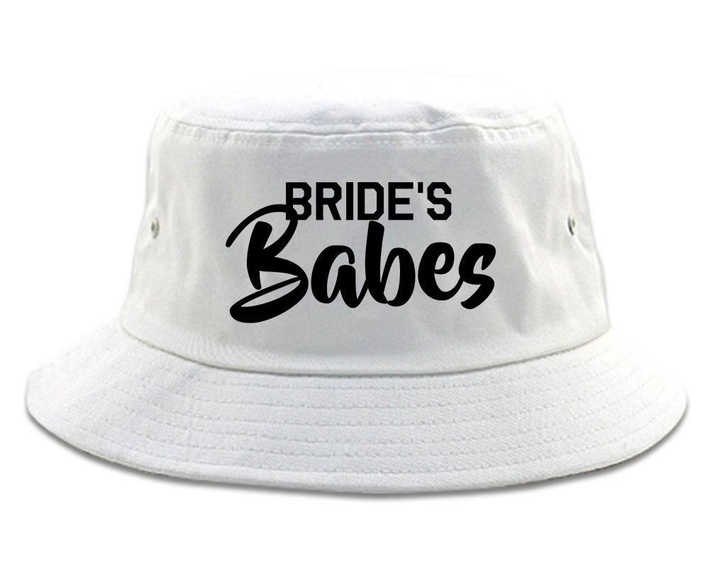 Brides_Babes_Wedding White Bucket Hat