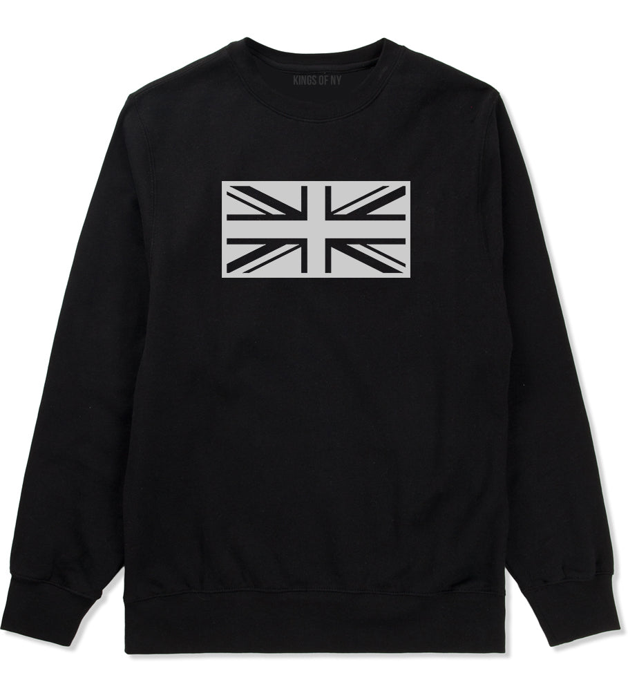 British Army Style Black Crewneck Sweatshirt by Kings Of NY