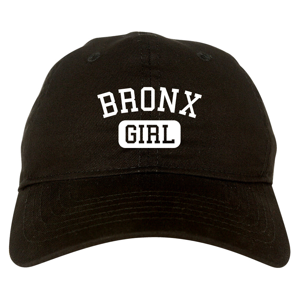 Bronx Girl New York Mens Dad Hat Black
