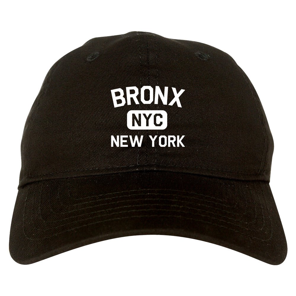 Bronx Gym NYC New York Mens Dad Hat Black