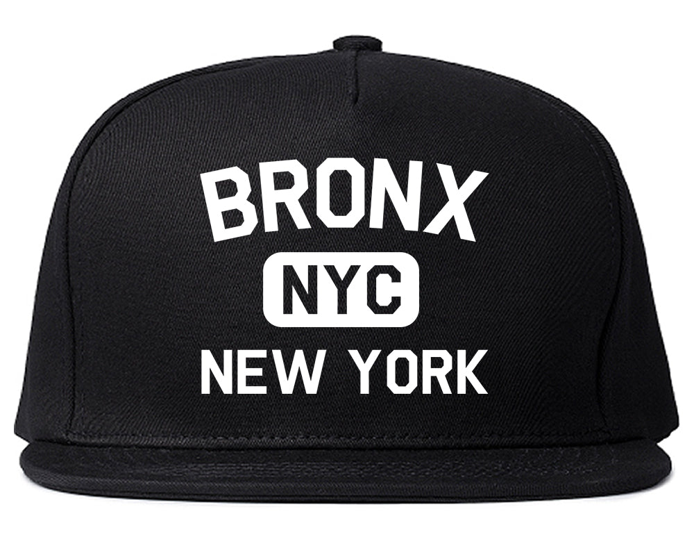 Bronx Gym NYC New York Mens Snapback Hat Black