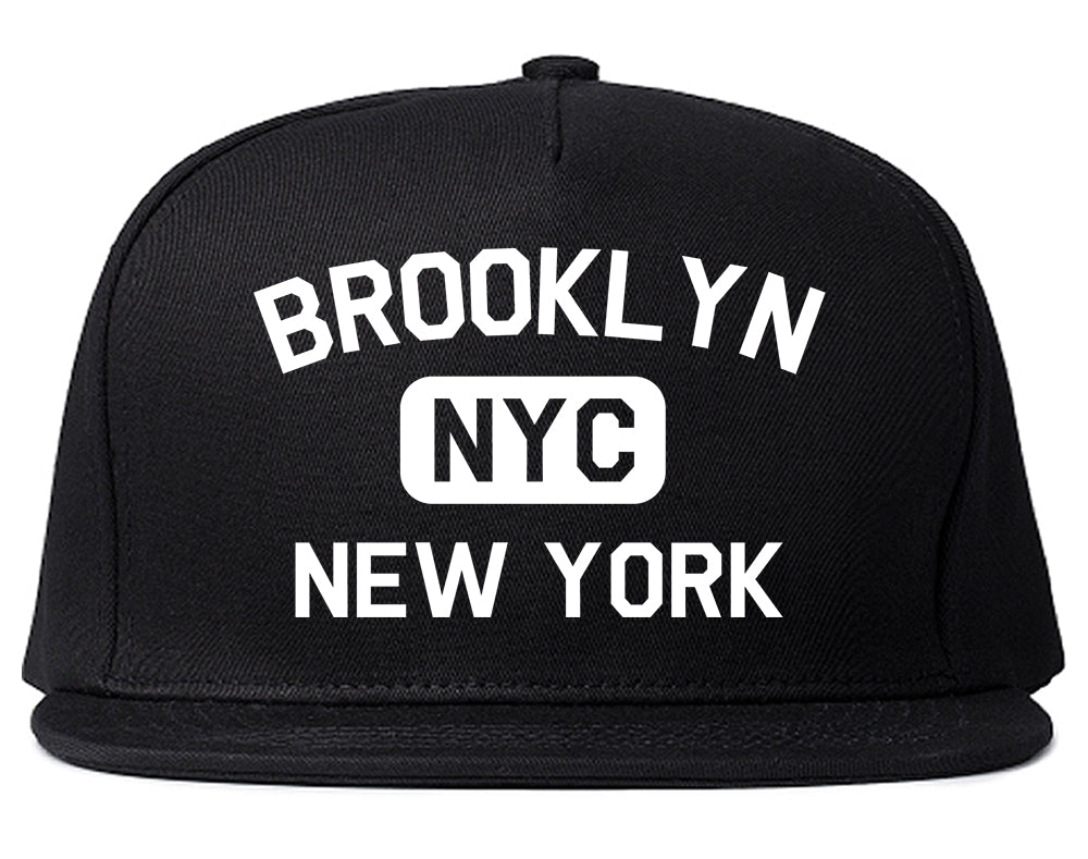 Brooklyn Gym NYC New York Mens Snapback Hat Black