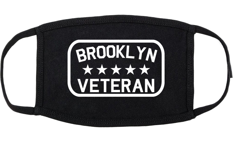 Brooklyn Veteran Cotton Face Mask Black