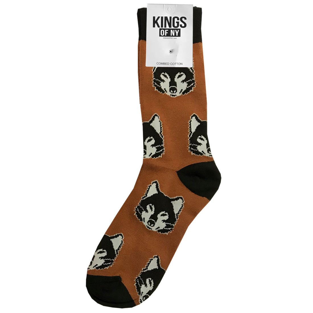 Brown Wolf Socks