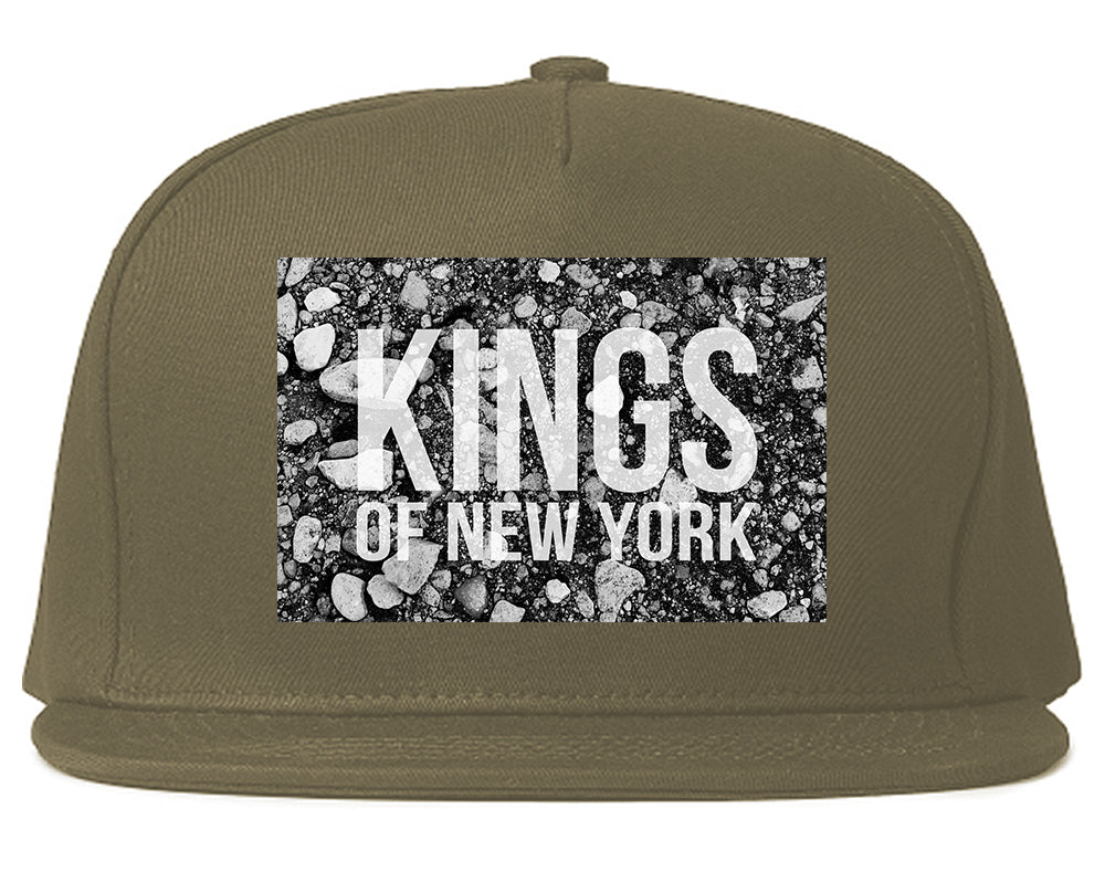 Came From The Dirt KONY Mens Snapback Hat Grey