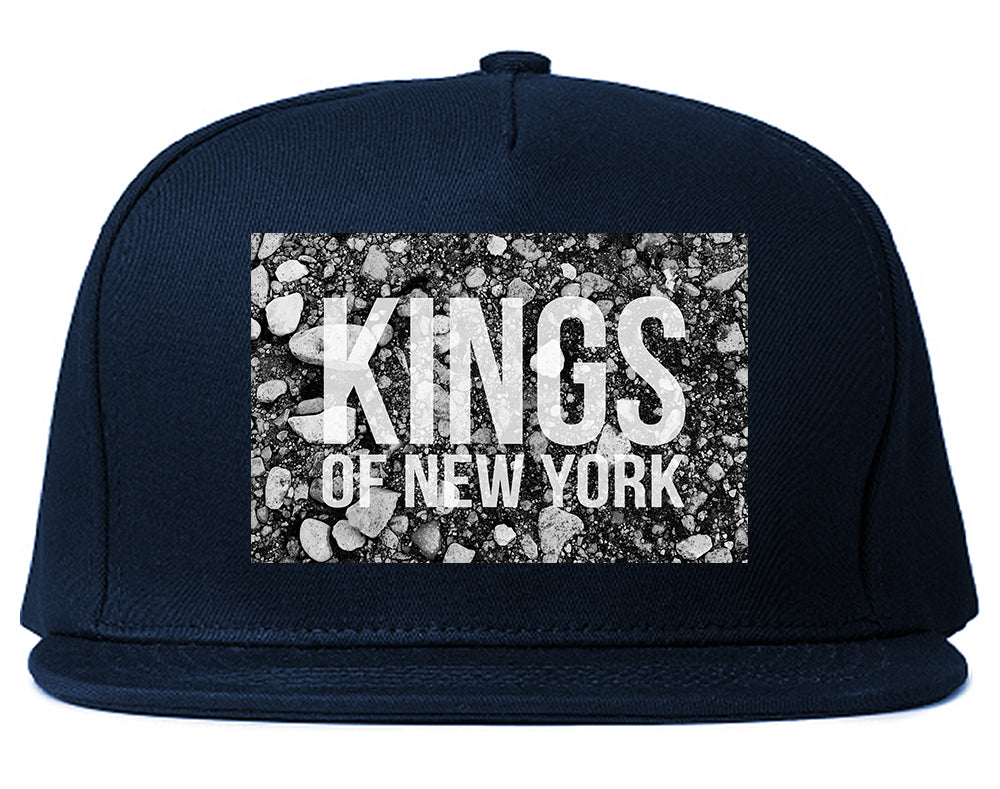 Came From The Dirt KONY Mens Snapback Hat Navy Blue