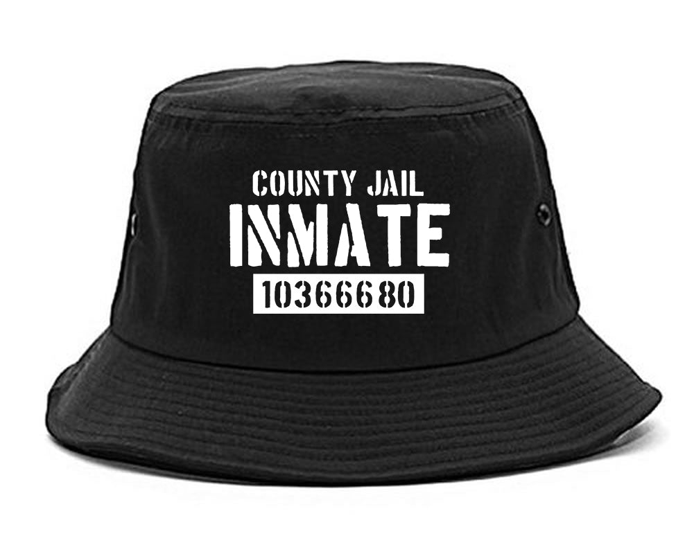 County Jail Inmate 666 Halloween Costume Mens Snapback Hat Black