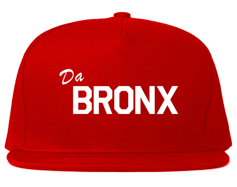 Da Bronx Mens Snapback Hat Red