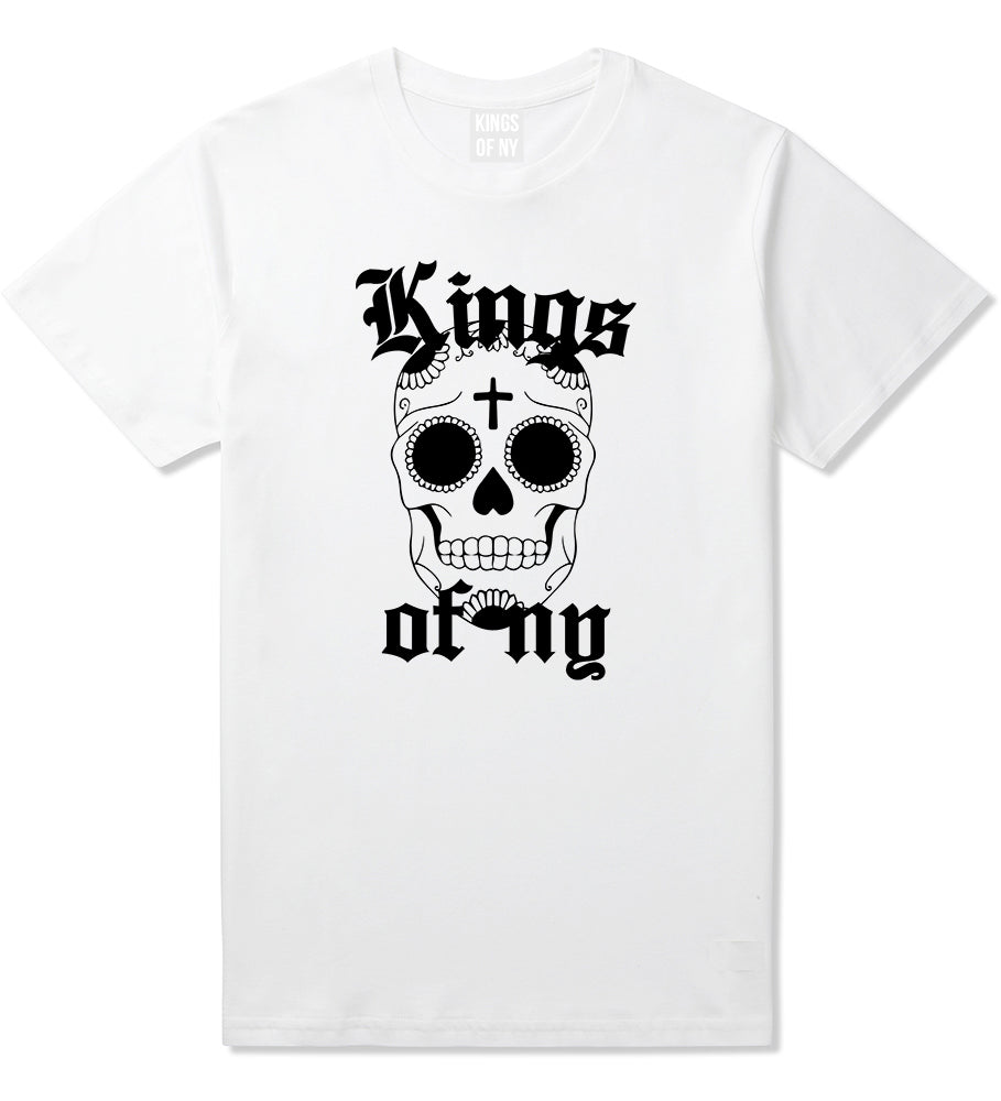 Day Of The Dead KONY Mens T-Shirt White by Kings Of NY