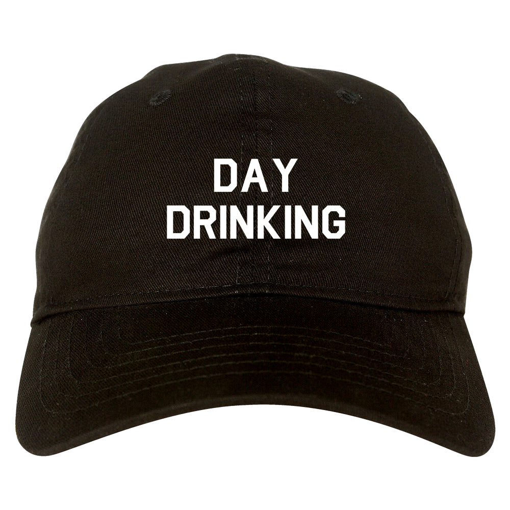Day_Drinking Mens Black Snapback Hat by Kings Of NY