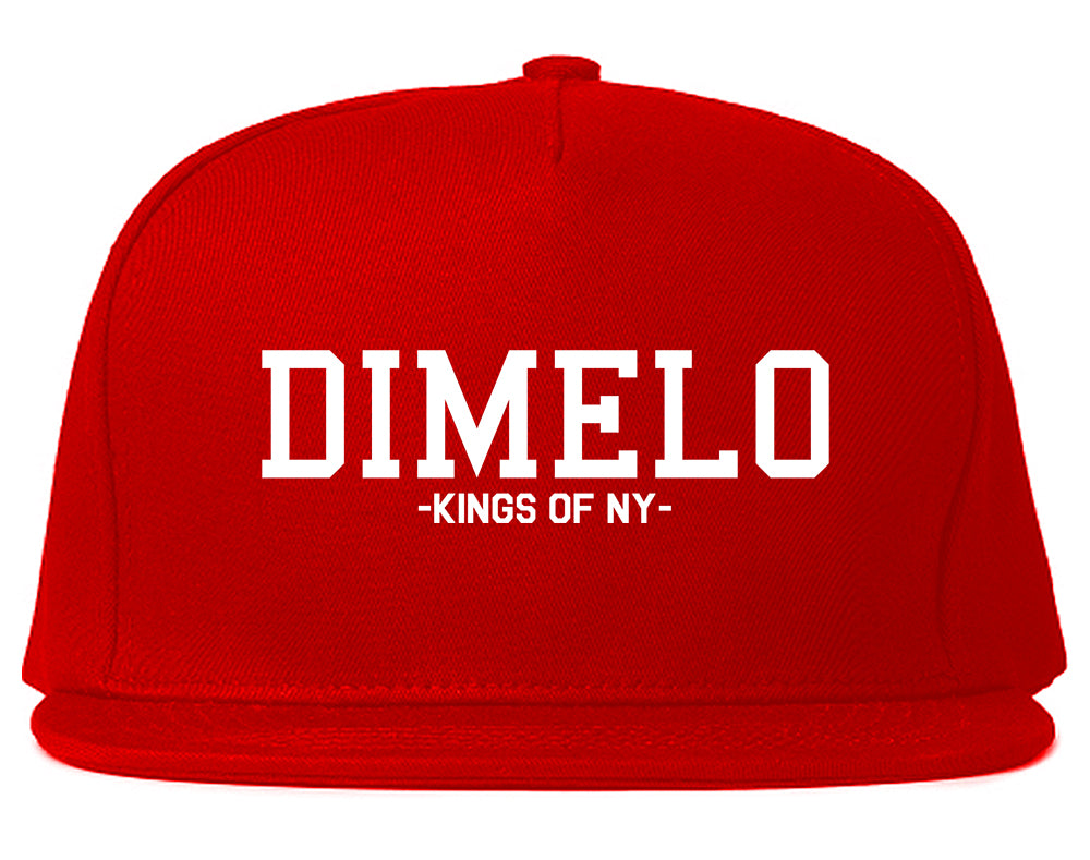 Dimelo Kings Of NY Red Snapback Hat