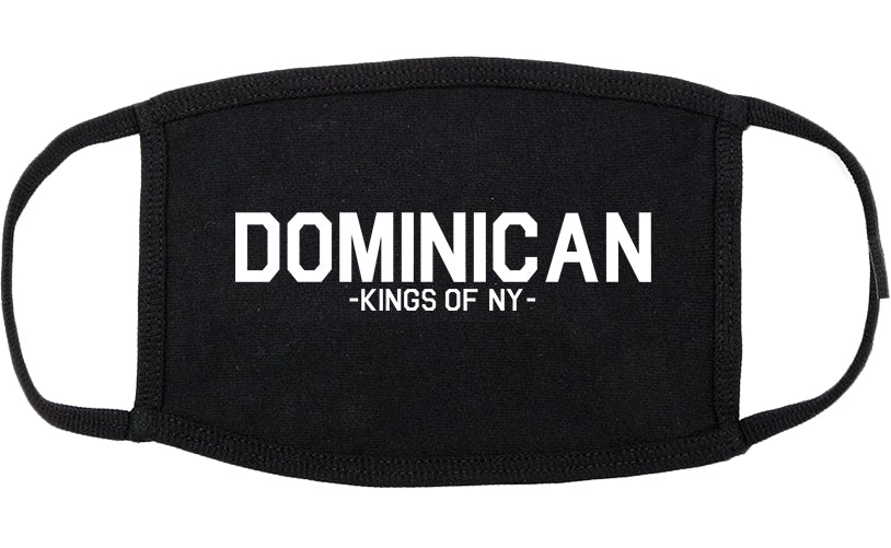 Dominican Kings Of NY Cotton Face Mask Black