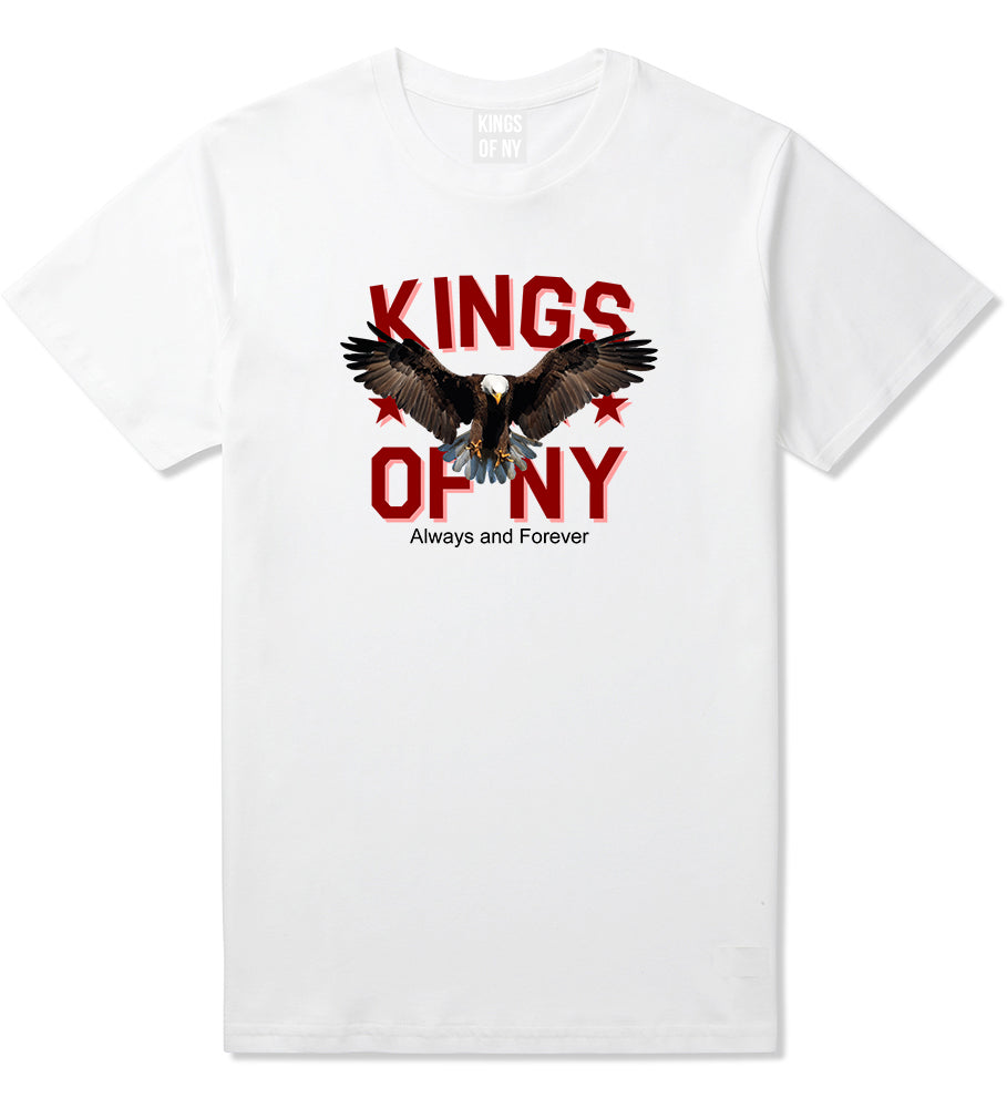 Eagle Kings Of NY Forever Mens T Shirt White