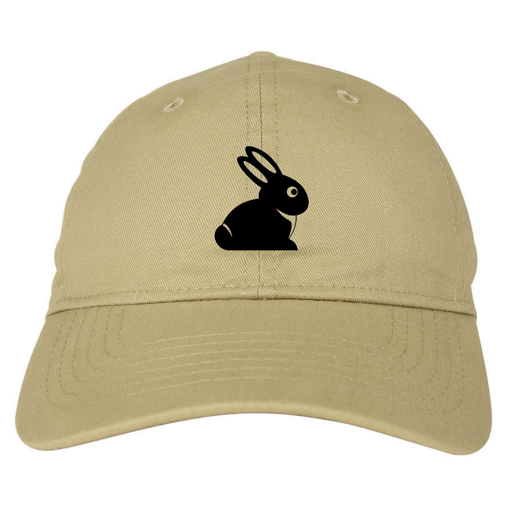 Easter_Bunny_Rabbit_Chest Mens Tan Snapback Hat by Kings Of NY
