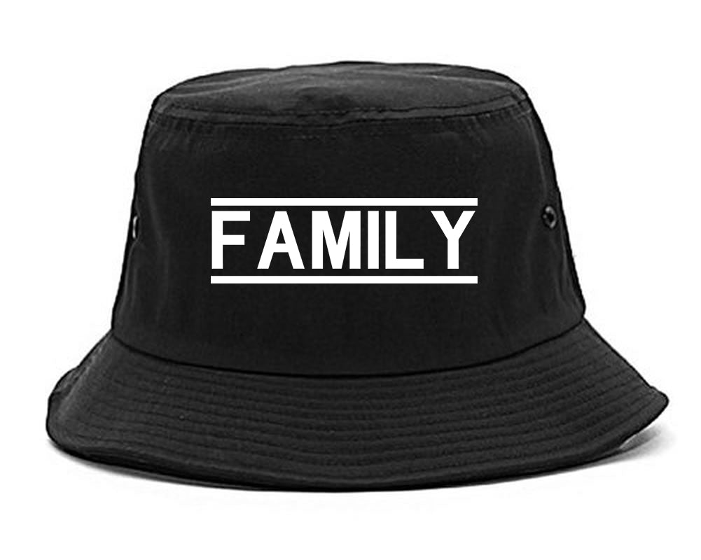 Family_Fam_Squad Black Bucket Hat