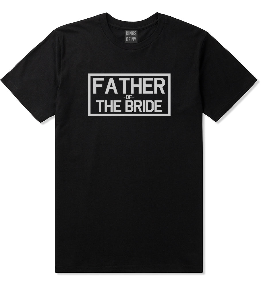 Father_Of_The_Bride Mens Black T-Shirt by Kings Of NY