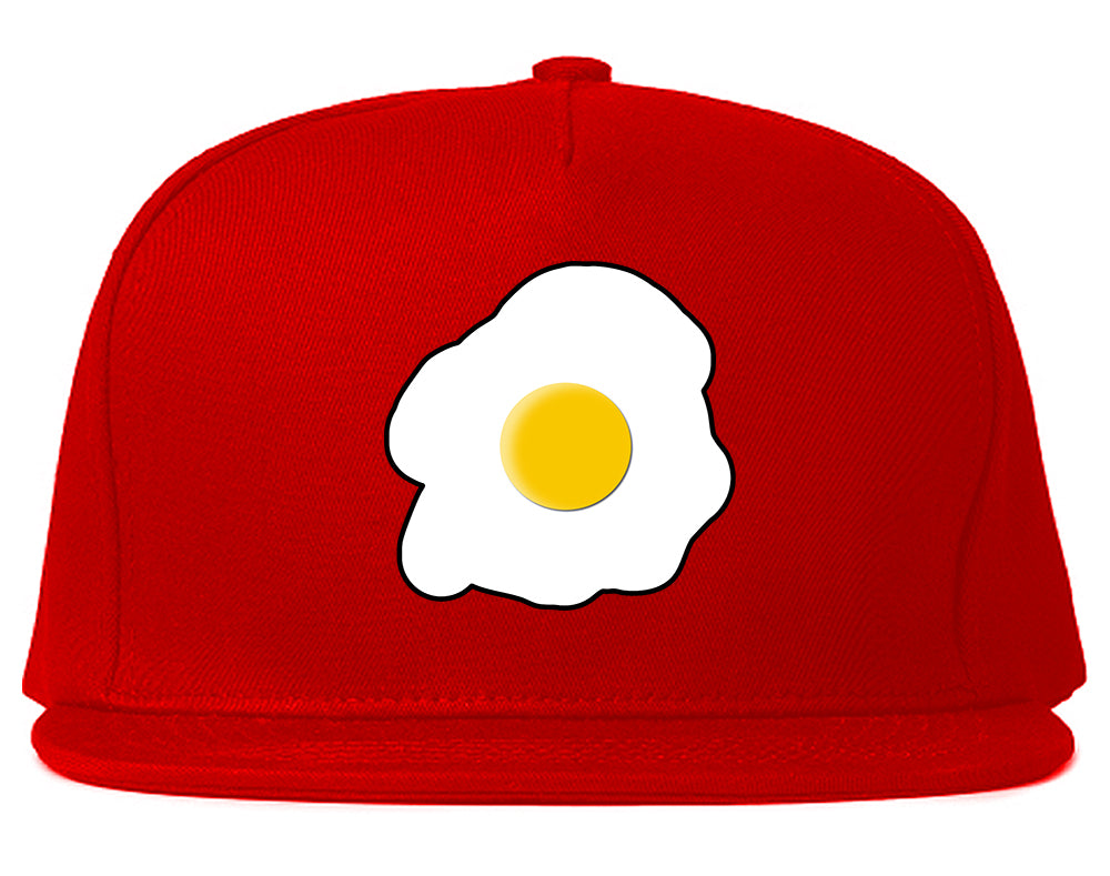 Fried_Egg_Breakfast Red Snapback Hat
