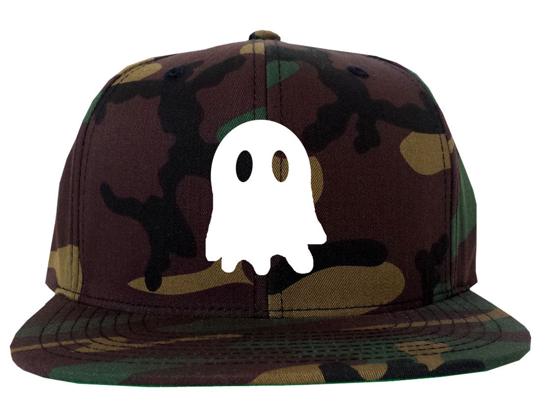 Ghost Camo Snapback Hat
