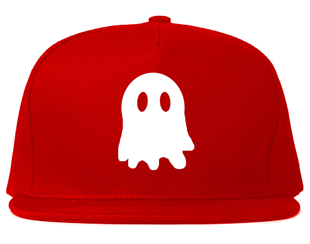 Ghost Red Snapback Hat
