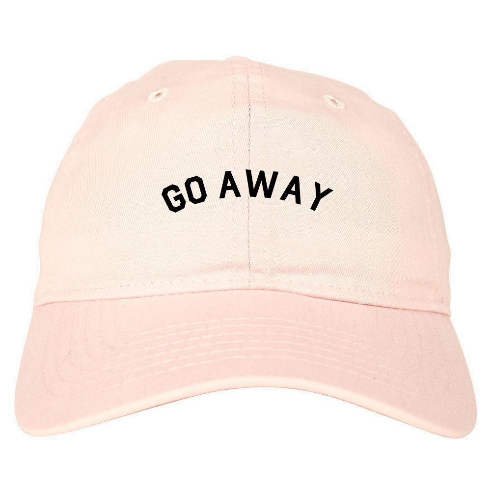 Go_Away Pink Dad Hat