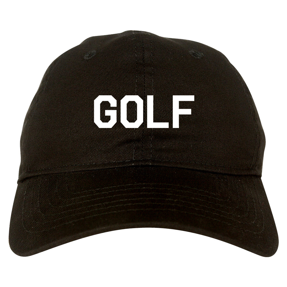Golf_Sport Black Dad Hat